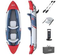 Bestway Hydro-Force 2 Person Inflatable Kayak Set with Aluminium Oars and Hand Pump, 2 Man Kayak