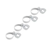 Bestway® Replacement Part Set Hose Clamp (Grey/4 Pieces) for Diameter 32 mm Hoses