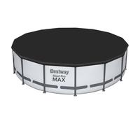 Bestway 15Ft Round Swimming Pool Cover - Black