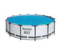 Bestway | Round Solar Pool Cover for Above Ground Pools, 3.96m x 4.27m x 4.57m