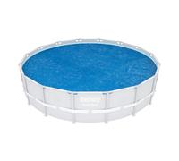 Bestway | Round Solar Pool Cover for Above Ground Pools, 4.57m x 4.88m, Blue