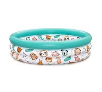 Bestway Safari Pals Kids Paddling Pool, Inflatable Paddling Pool, Kiddie Pool