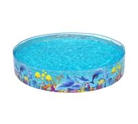 Bestway Sea Animals Theme Paddling Pool Kiddie Swimming Pool, Inflatable Above Ground Pool, Outdoor Garden Pool