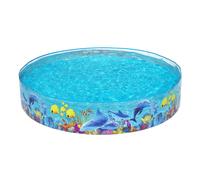 Bestway Sea Animals Theme Paddling Pool Kiddie Swimming Pool, Inflatable Above Ground Pool, Outdoor Garden Pool, 96 x 18 Inch