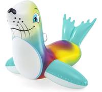 Bestway Seal Pool Float, Kids Inflatable Ride-On with Handles, Swimming Pool an