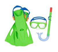 Bestway Set Goggles With Snorkel And Fins Junior 2 Assorted