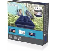 Bestway Flocked Airbed - Single - 1.85m x 76cm x 22cm