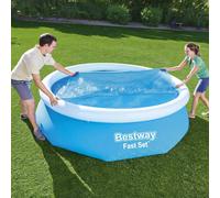 Bestway Flowclear Pro Pool Cover - Rectangular, Round or Oval - Blue