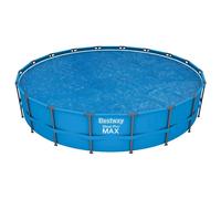 Bestway Solar Pool Cover, Swimming Pool Cover for Round Pools, Waterproof Above