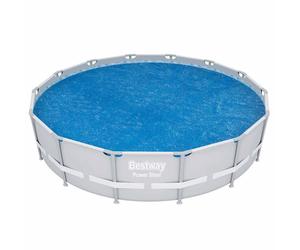 Bestway Solar Pool Cover, Swimming Pool Cover for Round Pools, Waterproof Above