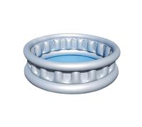 Bestway Spaceship Paddling Pool Kiddie Swimming Pool, Inflatable Above Ground Pool, Outdoor Garden Pool, 1.52m x 43cm, Grey