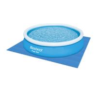 Bestway Square Floor Protector Above Ground Swimming Pool Accessories in Blue Bestway Blue