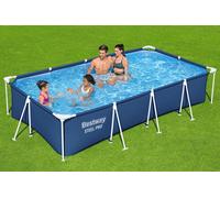 Bestway Steel Pro Rectangle Above Ground Pool 4.00 m x 2.11 m x 81 cm