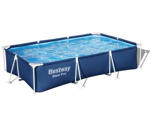 Bestway Steel Pro 9ft x 6ft Rectangular Pool with Filter Pump