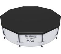 Bestway Steel Pro Frame Pool Cover 10ft 12ft ROUND SWIMMING POOL PADDLING Pools