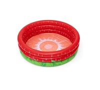 Bestway Strawberry Children's Pool 160x160x38 cm Red/Green - Cool, Safe Summer Fun for Kids 2+