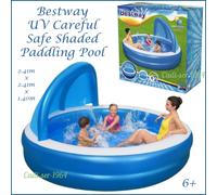 Bestway 7'11" x 7'11" x 55"/2.41m x 2.41m x 1.40m Summer Days Family Pool