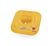 Bestway Swimming Float Inflatable for Toddlers | Square 3-Ring Inflatable Baby Boat Float for Infants 12-24 Months, Yellow