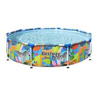 Bestway Swimming Pool Above Ground Frame Steel Pro vidaXL