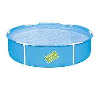 bestway swimming pool with frame 152cm in blue