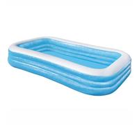 Bestway Blue Rectangular Familiy Pool De Luxe- 3.05m x 1.83m x 56cm - blue