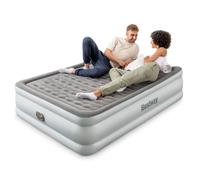 Bestway Tritech King Airbed With Built-In Pump, Wave Beam And Fast Inflation In Grey Grey King