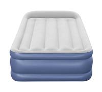 Bestway Tritech Twin Reinforced Individual Air Bed With Built-in Pump White 191 x 97 x 46 cm