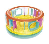Bestway Up In and Over BounceJam Bouncer, Inflatable Kids BouncyCastle, Multicolor, 40 x 13.5 x 40 cm