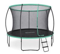 Bestway Xtreme Air Trampoline, 8ft/10ft/12ft Round Outdoor Trampoline with Fully Stitched Safety Net No Gaps, Ladder and Anchor Kit, 2 Year Warranty Guaranteed (12ft)