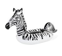 Bestway Light Up Zebra Pool Float, Inflatable Ride-On with Handles, Swimming Pool and Beach Toy