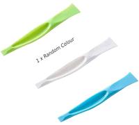 BestWayDigital BestWayKitchen 1 x Cleaning Scraper Spatula Plastic Tool Stains Label Gums Remover Scratch Free/Random Colour/Kitchen Household DIY Multipurpose Spatula