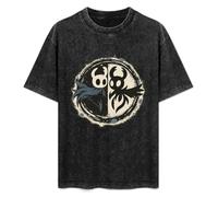 BestWishes Hollow Knight Hornet Mens Black T-Shirt 3XL