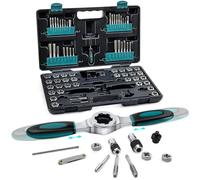 Bestwork 76-Piece SAE/Metric Tap and Die Set, Rethreading Tool Kit for Internal and External Threading