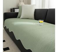 BESTXH 01,90 * 240cm, Summer Cooling Couch Cover, Ice Silk Fiber Couch Pad, Non Slip Sofa Protector Pet Mat, Wrinkle Free Sectional Sofa Slipcovers, Breathable Washable Sectional Sofa Cover