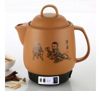 BESTXH 3-5L Electric Medicine Cooker, Electric Chinese Medicine Pot, Decocting Herb Stewing Pot, Multifunctional Household Chinese Herb Tea Pot, for Home/Clinic Use,A,5L