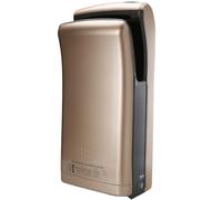 BESTXH Commercial Hand Dryer, with HEPA Filter, Electric Jet Hand Dryer for Bathrooms, 1800W Dual Blade Air Wall Mounted Hand Dryers, 5-7 Seconds to Dry, for Malls, Restaurants,Gold,Brushed