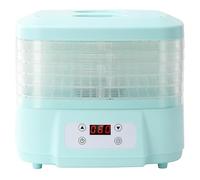 BESTXH Freeze Dryer Machine, 360° Airflow, Trays Adjustable Timer and Temperature Control, LED Display Dryer for Home for Candy & Snacks, Thermostat 1-72H Timer,Blue,6 layer