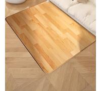 BESTXH Heated Floor Carpet, Heated Floor Mats, Electric Heated Rug with Adjustable Temperature 12 Hour Timer, Radiant Floor Heater, for Yoga/Indoor/Under Desk,05,50x100cm