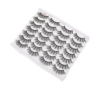BESTYASH 1 Box Natural Curl False Eyelashes Manual Polished Beauty Salon Lashes for Wedding Party Daily Makeup with Artificial Eyelash Extensions