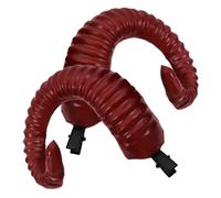 BESTYASH 1 Pair Halloween Sheep Horn Hair Clips Comfortable Durable Hair Accessories for Themed Parties Versatile Barrette for Cosplay Special Occasions