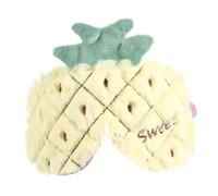 BESTYASH 1 PC Plush Cartoon Fruit Sleep Mask Breathable Eye Cover with Elastic Strap Soft Comfortable for Natural Light Blocking for Napping Travel and Relaxation