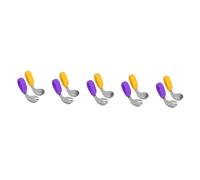BESTYASH 1 Set Angled Set for Adaptive Eating Utensils Handle Design for Easy Use for Elderly and Disabled Dining Needs Durable Stainless Steel