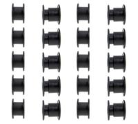 BESTYASH 10 Pairs of Foosball Table Parts Plastic Tabletop Foosball Bushings Threaded Structure to Replace Old Bearing for Lightweight and Sturdy Football Table Accessories