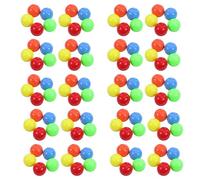 BESTYASH 100Pcs Colored Counting Balls for Math Learning Brightly Colored Plastic Balls for Probability Games and Educational Activities for Elementary School Use