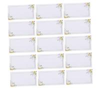 BESTYASH 100pcs Floral Wedding Place Cards Table Name Tags for Seating Arrangements Shower Dinner Party Banquet Elegant Romantic Design