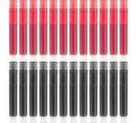 BESTYASH 100pcs Fountain Pen Ink Fountain Pen Refills Assorted Color Easy to Carry Lightweight Simple and Design for Office Use and School Students
