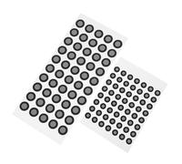 BESTYASH 106pcs Scanning Reflection Markers with Reflective Film Reference Points for High Precision Motion Capture and Metrology Compatible with Optical Trackers and Scanners
