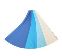 BESTYASH 1080pcs Blue Star Paper Strips for Origami Folding Crafts, Suitable for Art Projects and Developing Hand-Practice Ability, for DIY Entertainment and Creative Handcrafts