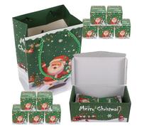 BESTYASH 10pcs Bounce Red Envelope Box Pop up Box for Christmas Xmas Holiday Candy Surprise Bounce for Birthday Party