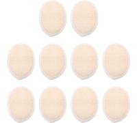 BESTYASH 10pcs Disposable Loofah Exfoliating Brush Scrub Towels 9x12cm Natural Fibers Bath Shower Body Scrub for Home and Dormitory Use